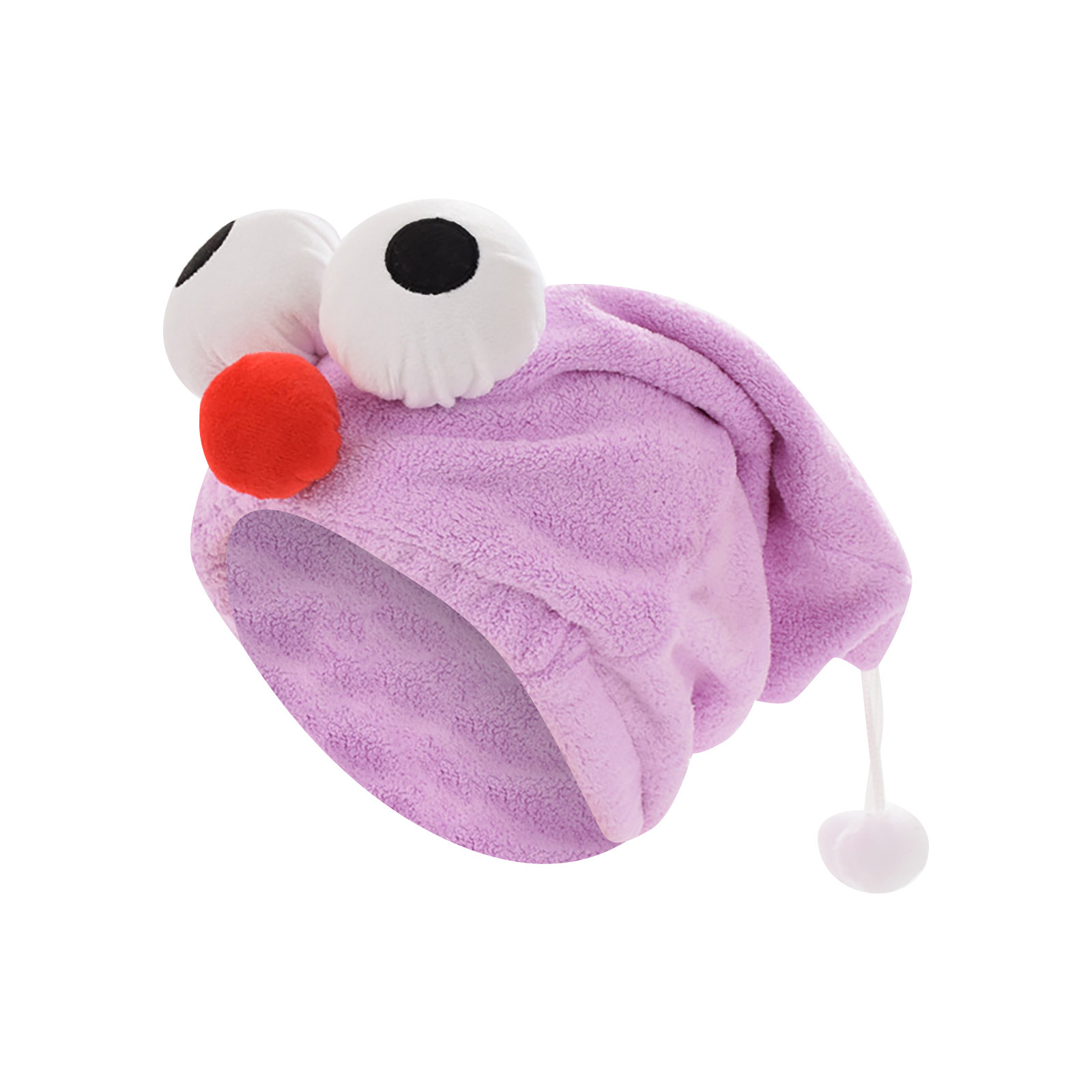 thumbnail image 2 of Coral Fleece Dry Hair Cap Cartoon Cute Big Eyes Cute Shower Cap Señoras Adulto Home Dry Hair Cap Gorro de Ducha, 2 of 2